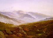 Caspar David Friedrich Riesengebirge oil